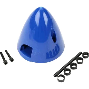 Plastika Spinner s ventilacijskim otvorom za hlađenje DU-BRO Dimenzije: 38 mm Plava boja slika