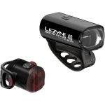Lezyne komplet svjetla za bicikl Hecto Drive LED pogon na punjivu bateriju  crna