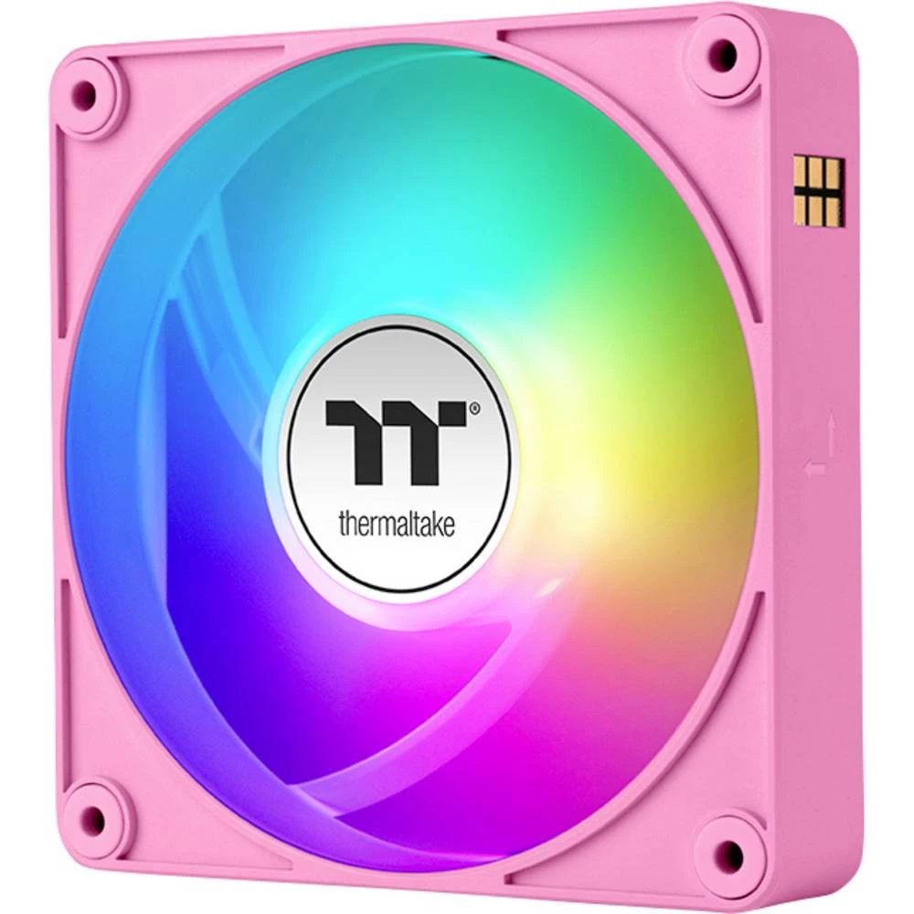 Thermaltake CT140 EX Reverse ARGB Sync PC Cooling Fan Pink 3 Pack ventilator za PC kućište ružičasta (Š x V x D) 120 x 1 slika