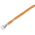 TRU COMPONENTS TC-8456100 mrežni kabel CAT 7a S/FTP 4 x 2 x 0.26 mm² narančasta 50 m