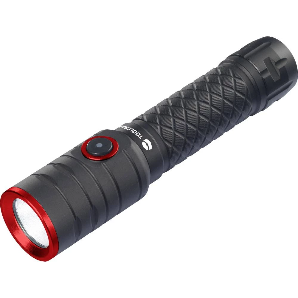 TOOLCRAFT   džepna svjetiljka sa stroboskopskim načinom Li-ionskI akumulatori 1000 lm 5.5 h 155 g slika