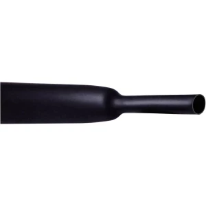 CellPack 145130 Skupljajuća cijev bez ljepila Crna 38.10 mm Stopa skupljanja:2:1 1 m slika