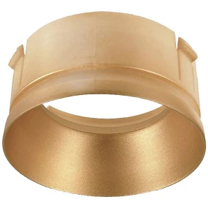 Deko Light 930303 Reflektor Ring Gold für Serie Klara / Nihal Mini / Rigel Mini / Can komponenta za visokonaponski sustav šina  reflektor  3-fazni zlatna slika