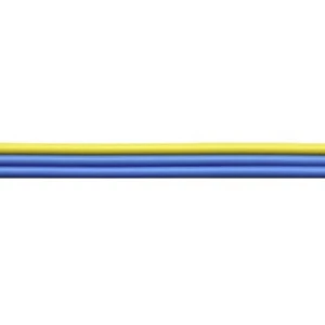 BELI-BECO L 318/50M Pletenica 3 x 0.14 mm² Plava boja, Plava boja, Žuta 50 m slika