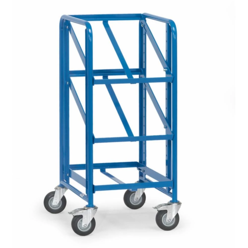 Fetra Hauptartikel 2380 etažna kolica čelik obložen s prahom Opterećenje (maks.): 250 kg briljantno-plava (RAL 5007) boj slika