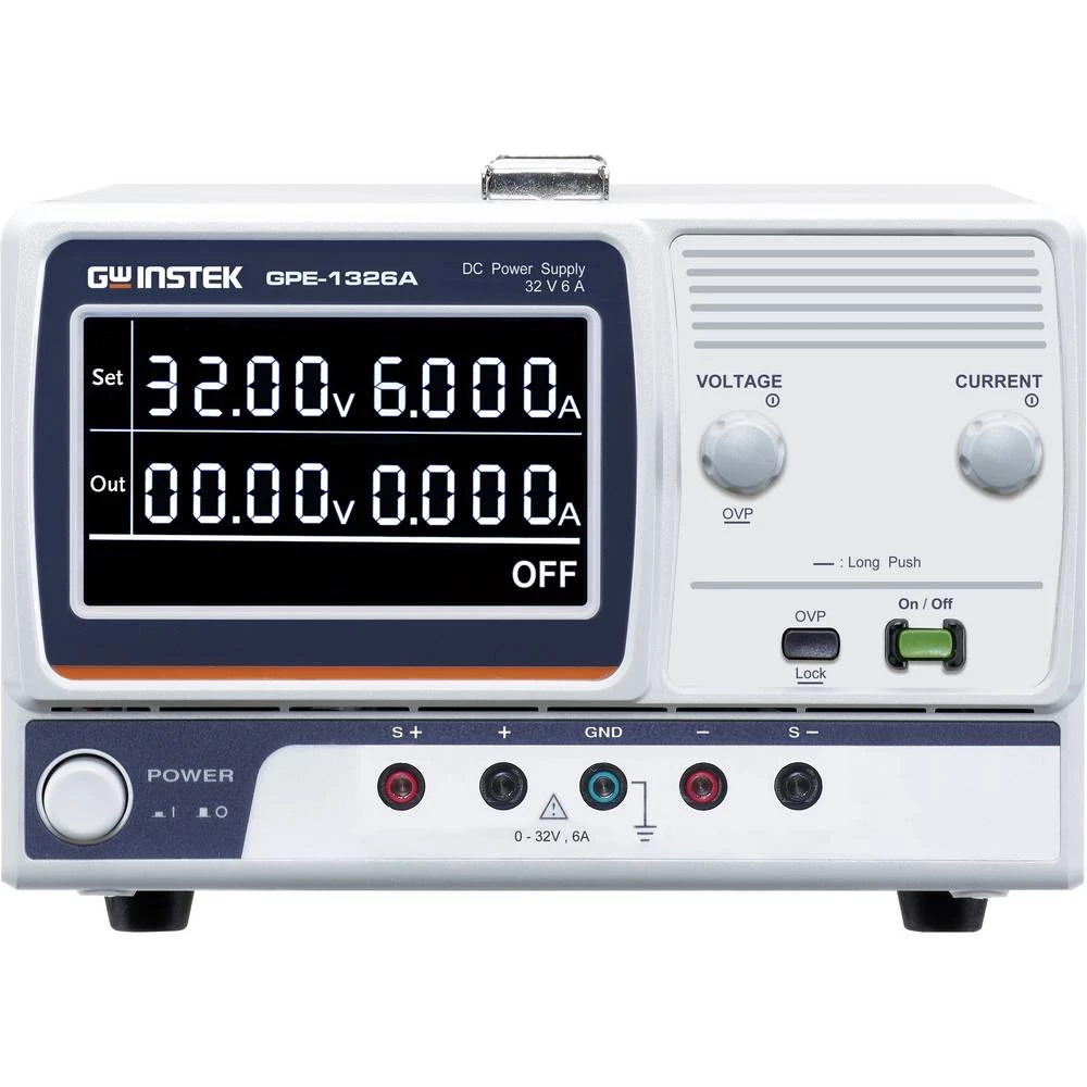 GW Instek GPE-1326A 192 W Einkanal Linear DC-Netzteil laboratorijsko napajanje, podesivo 32 V (max.) 6 A (max.) 192 W da slika