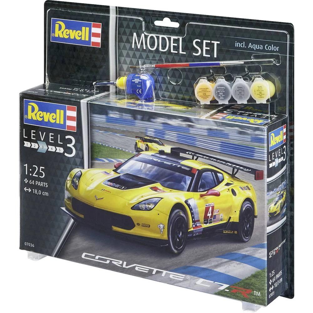 Revell 67036 Corvette C7.R Model automobila za sastavljanje 1:25 slika