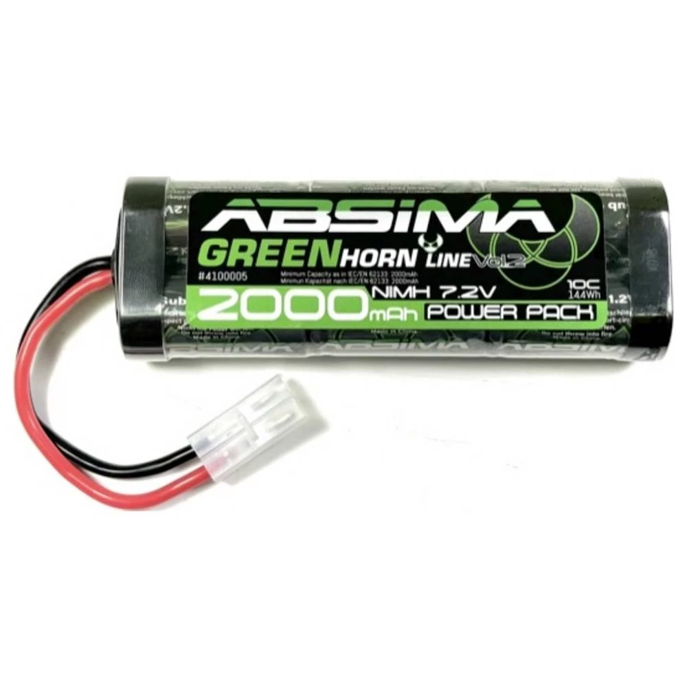 Absima NiMH akumulatorski paket za modele 7.2 V 2000 mAh softcase Tamiya slika