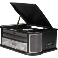 Denver MRD-51 stereo uređaj DAB+, cd, kaseta, gramofon, aux, USB, funkcija snimanja 2 x 2.5 W crna slika