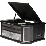 Denver MRD-51 stereo uređaj DAB+, cd, kaseta, gramofon, aux, USB, funkcija snimanja 2 x 2.5 W crna