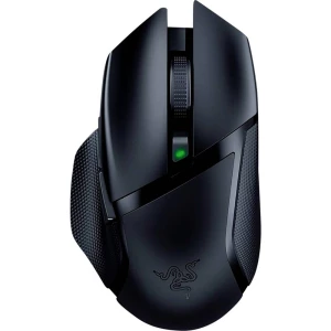 RAZER Basilisk X Hyper Speed Bluetooth®, bežično igraći miš optički tipke miša, ergonomski, USB priključak crna slika