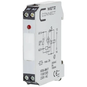 spojni modul 230 V/AC (max) 1 zatvarač Metz Connect 11061305  1 St. slika