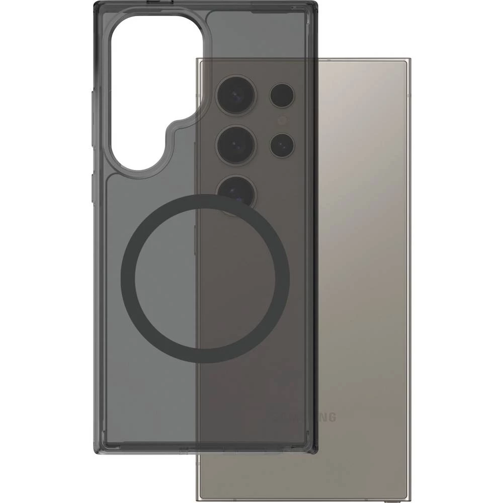 PanzerGlass CARE Flagship Urban Combat Smokey stražnji poklopac za mobilni telefon Samsung Galaxy S25 Ultra crna indukti slika