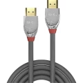 LINDY HDMI priključni kabel HDMI-A utikač, HDMI-A utikač 0.50 m siva 37870  HDMI kabel slika