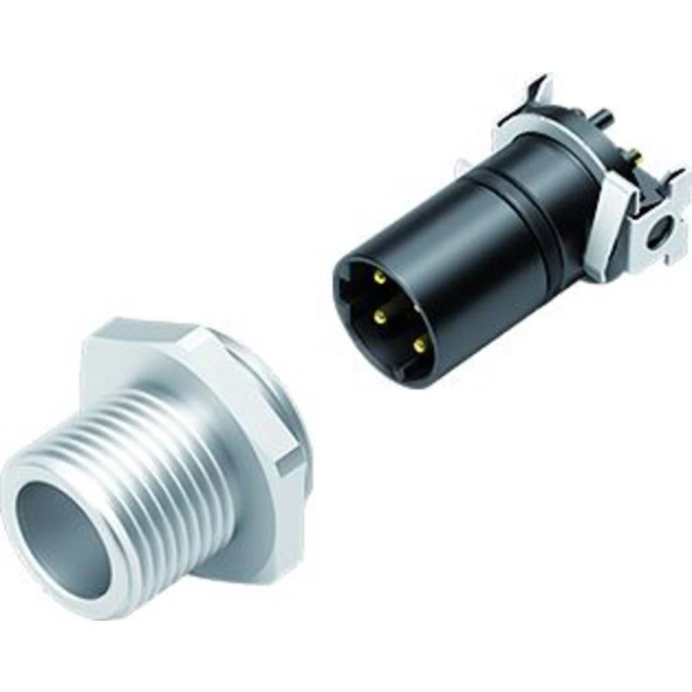 binder 99 3731 401 04-20 utični konektor za senzor/aktivator, nekonfekcionirani muški konektor za prirubnicu Broj polova slika