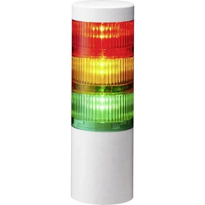 Signalni toranj LED Patlite LR7-302WJNW-RYG 3-bojno, Crvena, Žuta, Zelena 3-bojno, Crvena, Žuta, Zelena Stalno svjetlo 24 V/DC slika