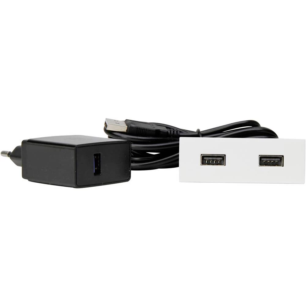 Kopp 939751011  ugradbena utičnica  s USB-om IP20 bijela slika