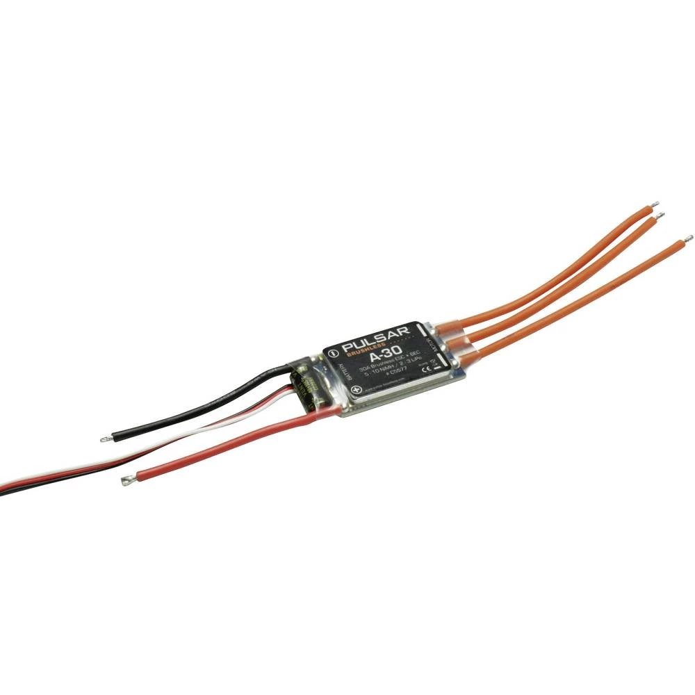 Regulator leta za Brushless modele aviona Pichler PULSAR A-30 Opteretivost (maks.): 40 A