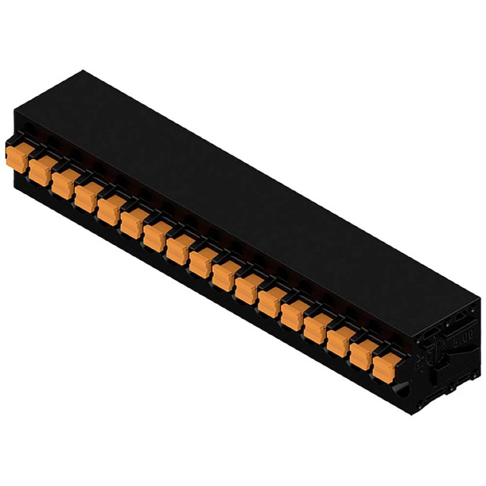 Weidmüller LMF 5.00/17/90 3.5SN BK BX Vijčana blok spojka 15 ST slika