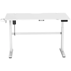 Električno podesivi igraći stol, bijeli DELTACO GAMING WT95 igraći stol bijela slika
