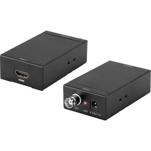 HDMI™ Proširenje (produžetak) Putem koaksijalnog kabela SpeaKa Professional SP-VLHD/SD-01 300 m slika