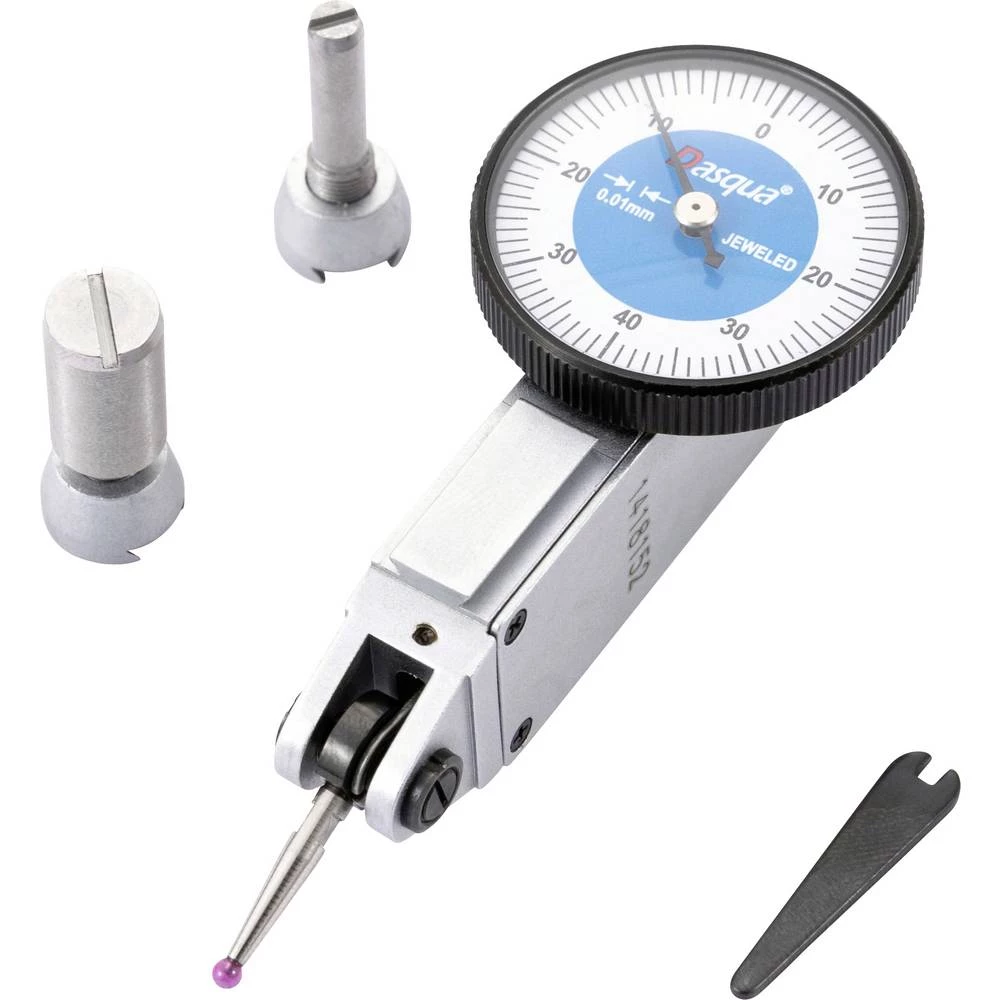 Dasqua 5221-1129-A indikator s brojčanikom otporan na udarce s kontrolnom mjerom 0.8 mm Očitavanje: 0.01 mm slika