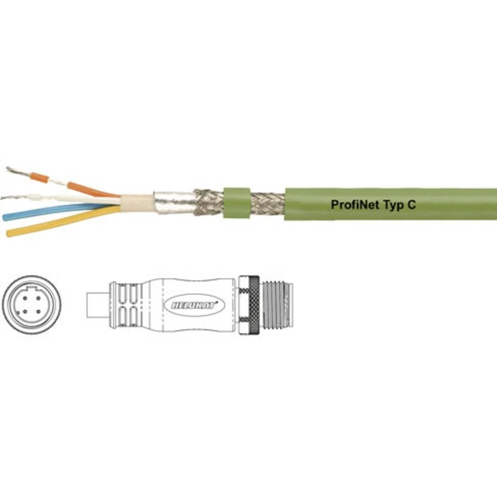 Helukabel 806486-1 priključni kabel za senzor/aktivator M12 ravni muški konektor 10.00 m Broj polova: 4 1 St. slika