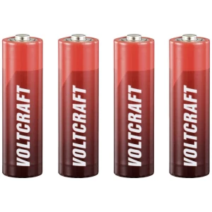 VOLTCRAFT LR06 mignon (AA) baterija alkalno-manganov 3000 mAh 1.5 V 4 St. slika