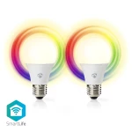 Nedis Smartlife WiFi LED Žarulja | E27 | 9W | RGB i 2700 - 6500 K | 2 komada