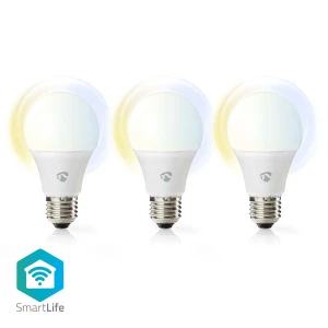 Nedis Smartlife WiFi LED Žarulja | E27 | 9W | 2700 - 6500 K | 3 komada slika