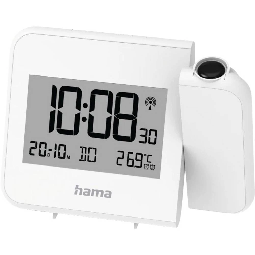 Hama 00222206 budilica bijela slika