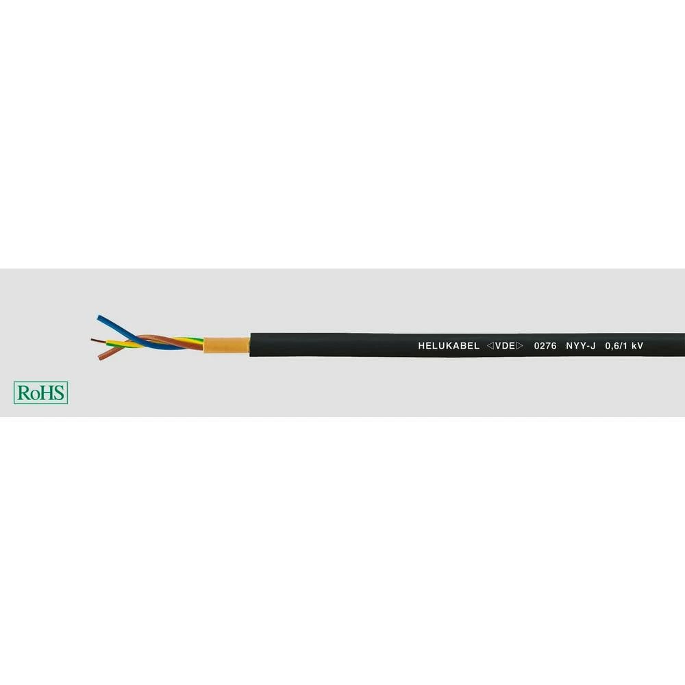 Helukabel 32111-100 podzemni kabel NYY-O 3 x 1.50 mm² crna 100 m slika