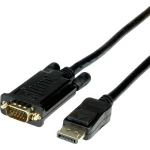 Value DisplayPort priključni kabel 1.50 m 11.99.5801  crna [1x muški konektor displayport - 1x muški konektor vga]