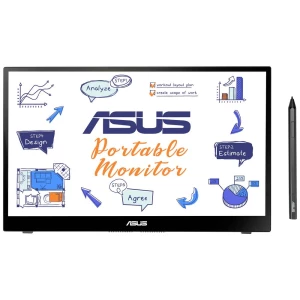 Asus MB14AHD Zenscreen zaslon na dodir Energetska učinkovitost 2021: D (A - G)  35.6 cm (14 palac) 1920 x 1080 piksel 16:9 5 ms mikro HDMI, USB-C®, USB 3.1 (gen. 1), slušalice (3.5 mm jack) IPS LCD slika