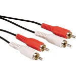 Value Cinch video priključni kabel [2x muški cinch konektor - 2x muški cinch konektor] 10.00 m crna