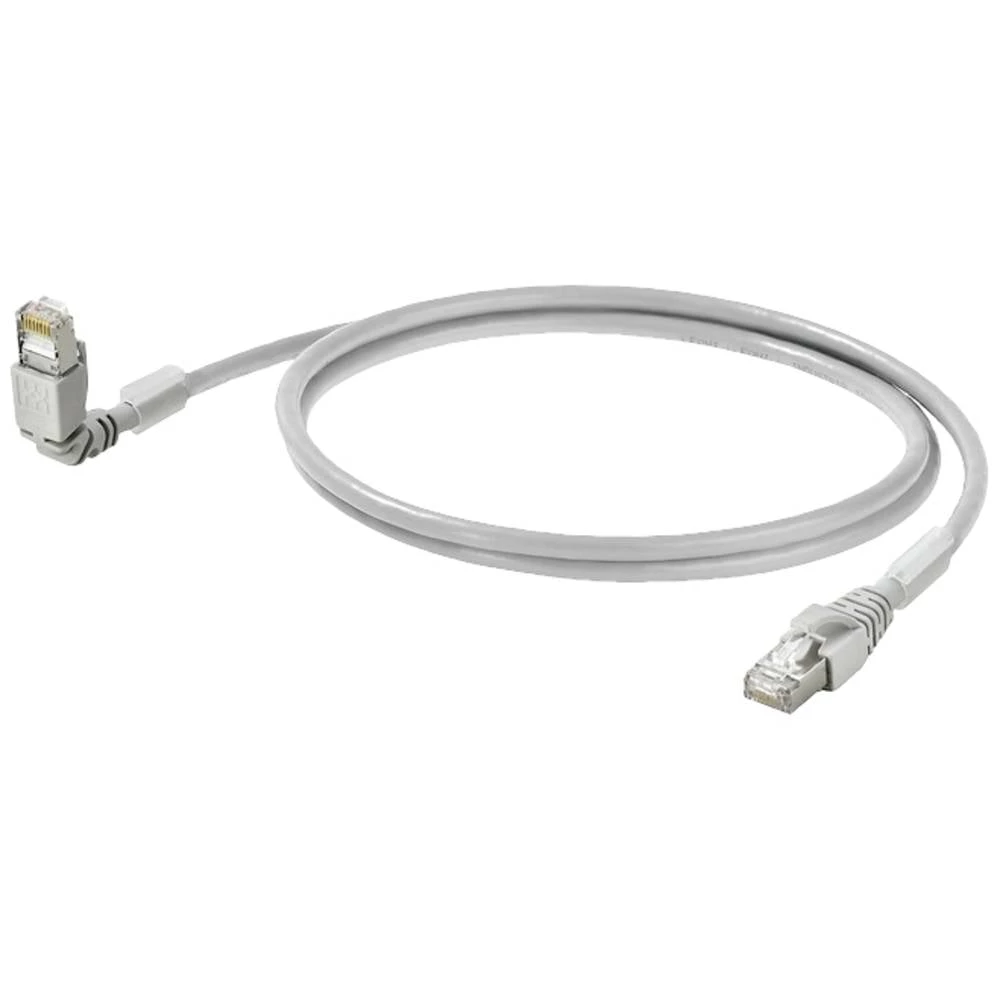 Weidmüller 1248280050 RJ45 mrežni kabel, Patch kabel CAT 6a S/FTP 5.00 m siva kom. slika