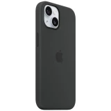 Apple Silicon Case MagSafe stražnji poklopac za mobilni telefon Apple iPhone 15 crna