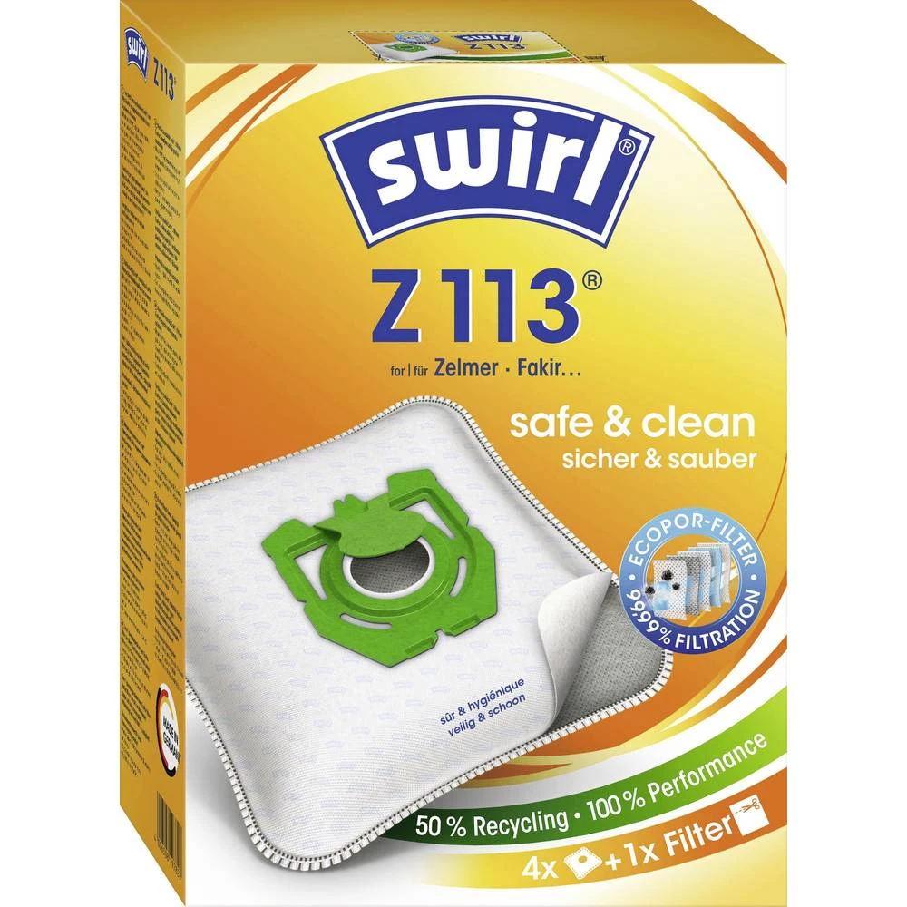 Swirl Z 113 MP Plus AirSpace Staubsaugerbeutel vrećica za usisivače 4 kom. slika