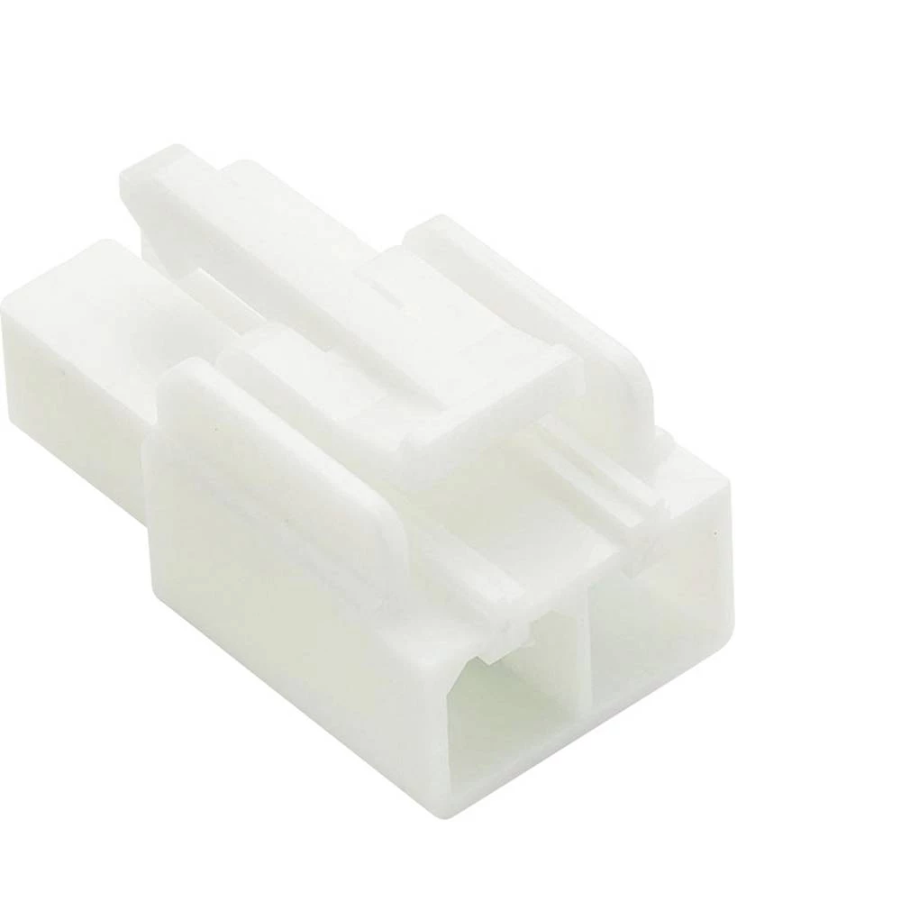 Molex 351510219 VersaBlade Hybrid Plug Housing, 2 Circuits, Positive Lock, Natural, Glow-Wire Capable slika