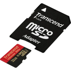 microSDHC kartica 32 GB Transcend Ultimate (600x) Class 10, UHS-I Uklj. SD-adapter slika