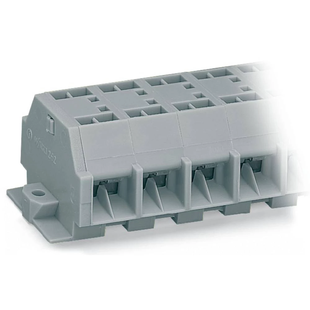 WAGO 262-204 letva rednih stezaljki 12 mm opruga Dostupnost: l siva 100 St. slika