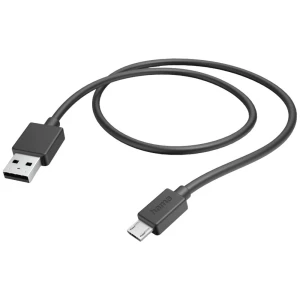 Hama USB kabel za punjenje USB 2.0 USB-A utikač, USB-Micro-B utikač 1.00 m crna 00201584 slika