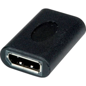 Value 12.99.3165 adapter [1x ženski konektor displayport - 1x ženski konektor displayport] crna slika
