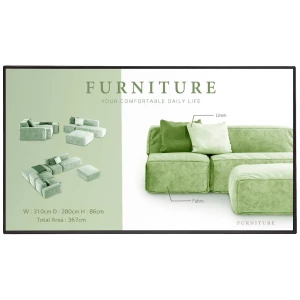 LG Electronics 49UM5N-H Digital Signage zaslon Energetska učinkovitost 2021: G (A - G) 124.5 cm 49 palac 3840 x 2160 Pix slika