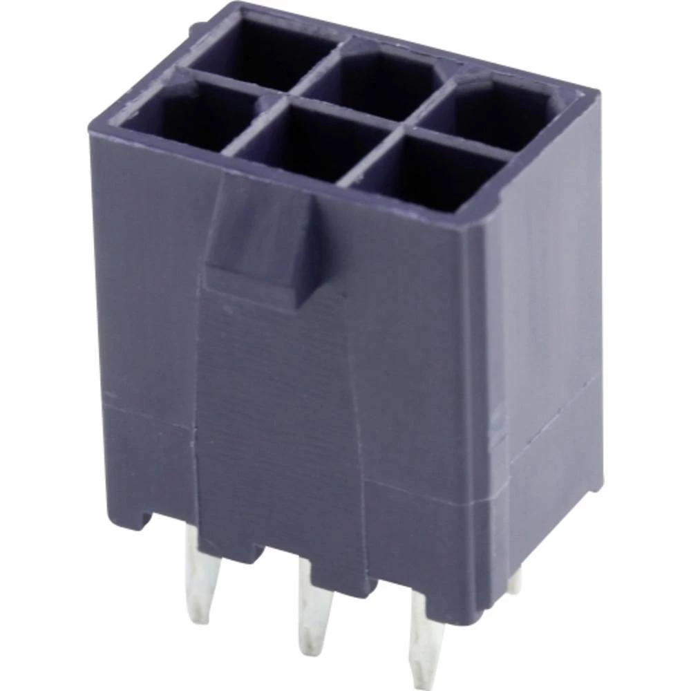 Molex ugradna standardna letva sa ženskim kontaktima  Ukupan broj polova 6 Raster: 4.2 mm 1724470206 1 St. Tray slika