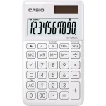 Džepni kalkulator Casio SL-1000SC Bijela Zaslon (broj mjesta): 10 solarno napajanje, baterijski pogon (Š x V x d) 71 x 9 x 120 m
