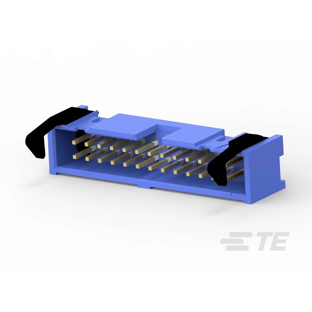 TE Connectivity ugradna standardna letva s muškim kontaktima 2-1761608-9 1 St. Tube slika