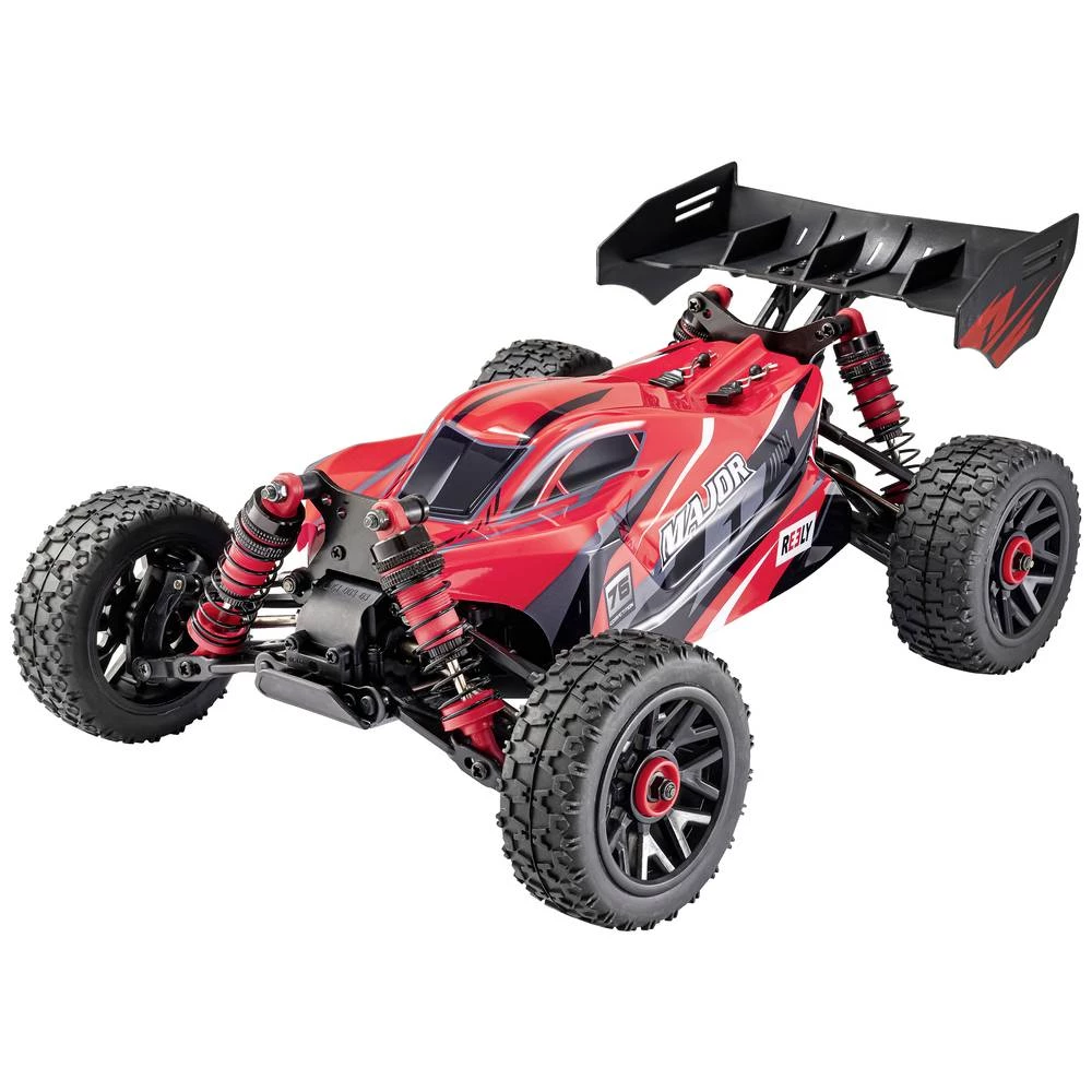 Reely Major crvena s četkama 1:14 RC model automobila električni buggy pogon na sva četiri kotača (4wd) RtR 2,4 GHz uklj. baterija i punjač slika