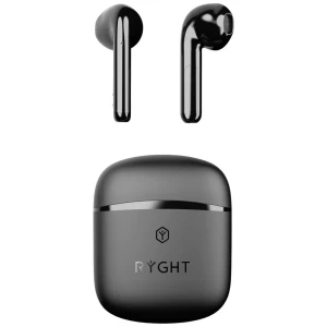 RYGHT WAYS2  In Ear Headset Bluetooth® stereo crna  indikator napunjenosti baterije, slušalice s mikrofonom, kutija za punjenje, kontrola na dodir slika