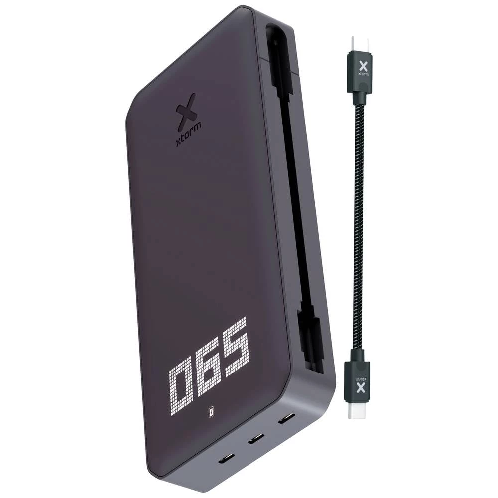 Xtorm by A-Solar XB401 powerbank (rezervna baterija) 24000 mAh  Li-Ion USB-C® crna slika